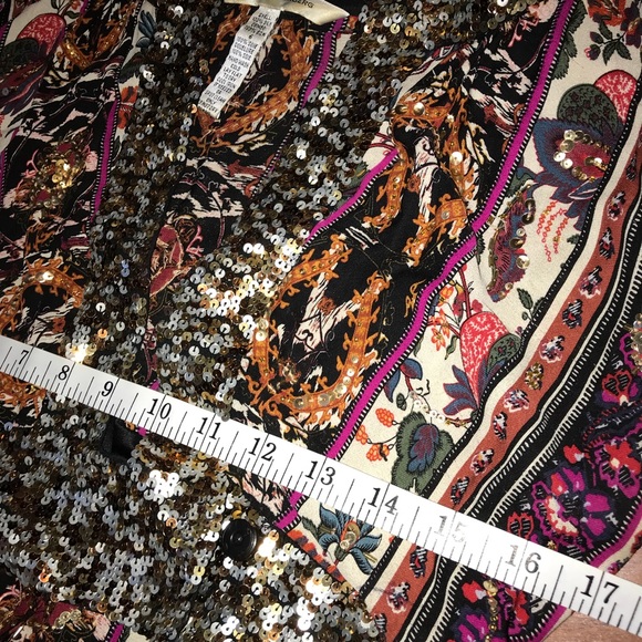 GUC 💜 DIANE VON FURSTENBERG | Pink Gold SilkDress - Picture 7 of 8